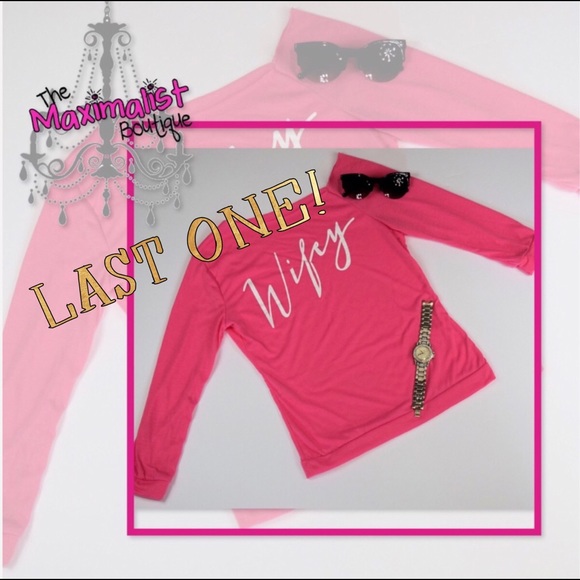 The Maximalist Boutique Tops - SALE! Wifey Sweatshirt
